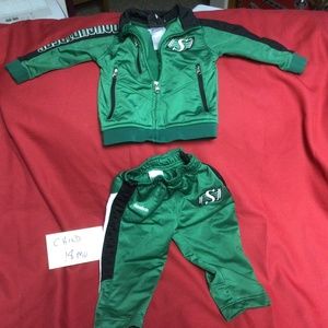 Saskatchewan Roughriders track suit